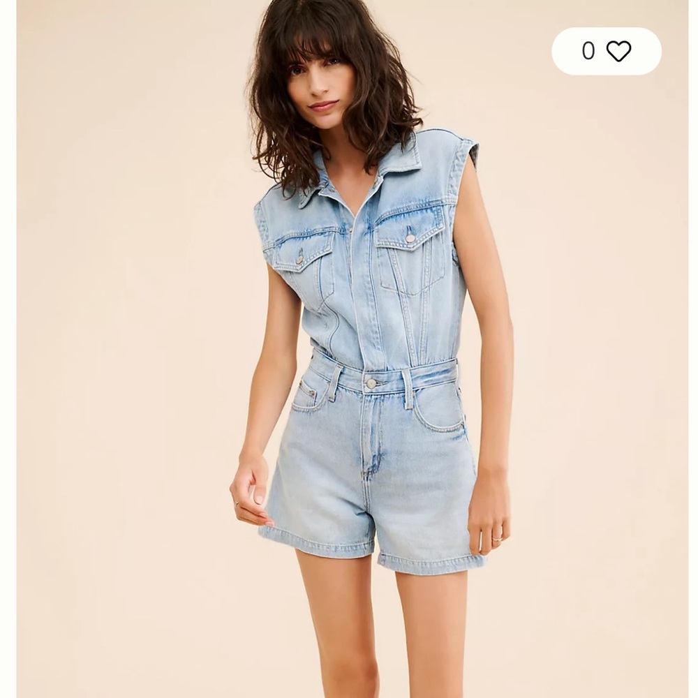 Pistola Lennox Denim Romper